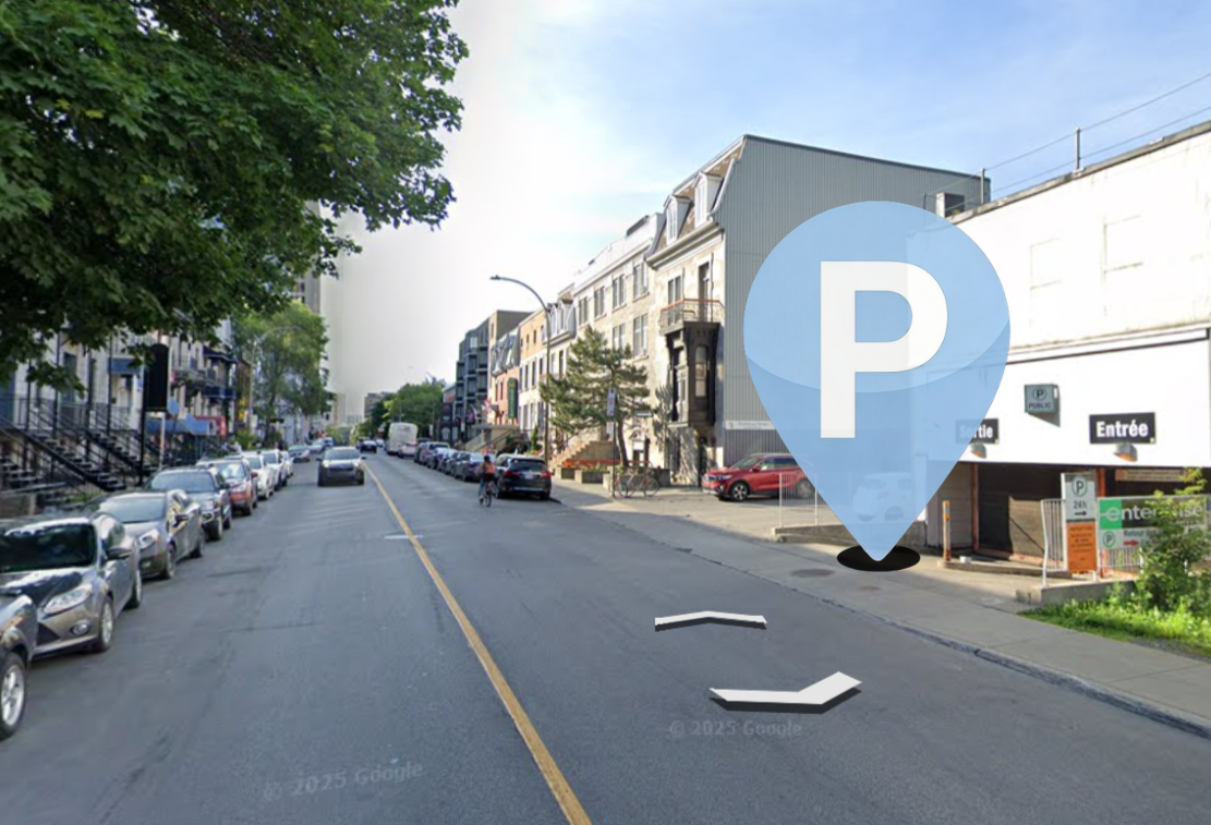 1664 Rue Saint-Hubert Parking · F1 Canada 2027 · Date TBD