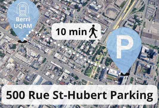 500 Rue St-Hubert Parking · F1 Canada 2026