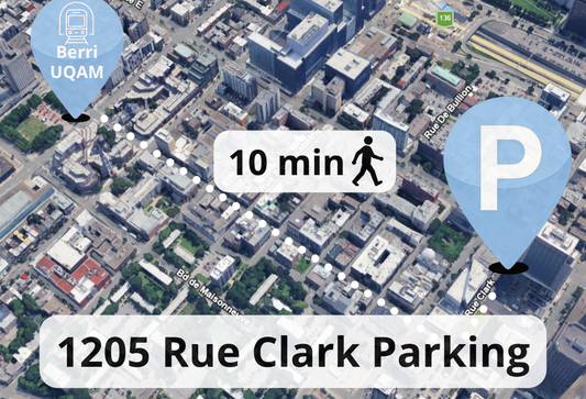 1205 Rue Clark Parking · F1 Canada 2026