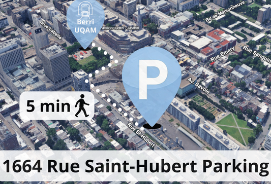 1664 Rue Saint-Hubert Parking · F1 Canada 2026